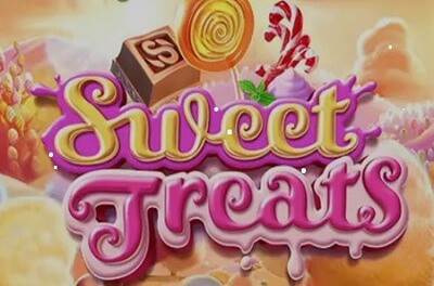 sweet treats slot logo