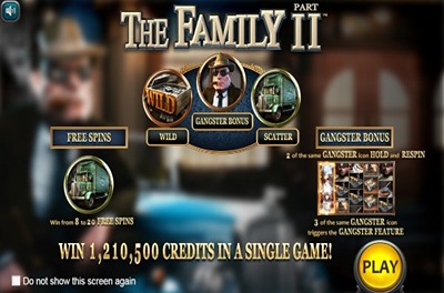 the family 2 slot logo