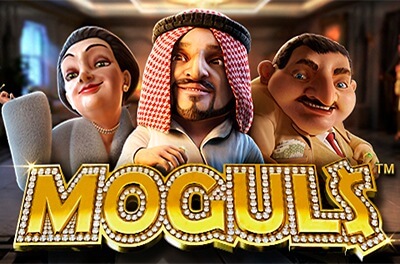 the moguls slot logo