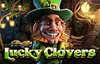 lucky clovers slot logo