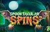 spooktacular spins slot logo