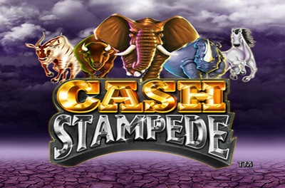 cash stampede slot logo