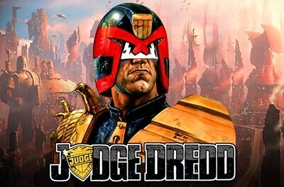 judge dredd slot logo