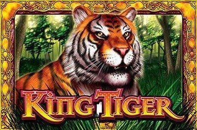 king tiger slot logo