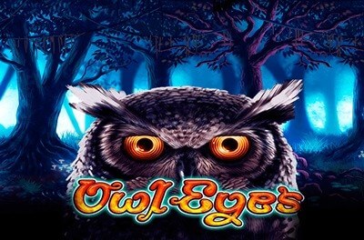 owl eyes slot logo