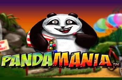 panda mania slot logo