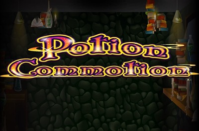 potion commotion slot logo