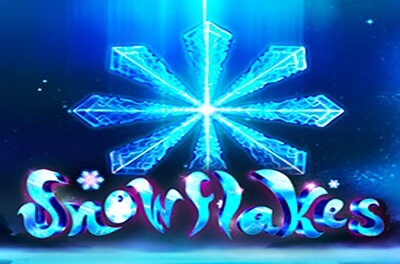 snowflakes slot logo