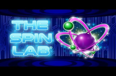 the spin lab slot logo