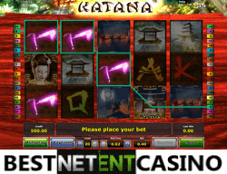 Katana slot by Novomatic