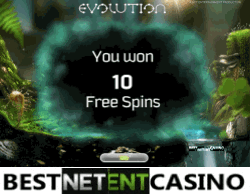 Evolution Free Spins