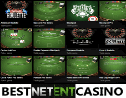 Play for free all Netent table games