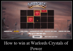 How to win at Warlords Crystals of Power