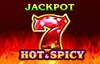 hot spicy jackpot slot logo