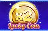 lucky coin game slot logo