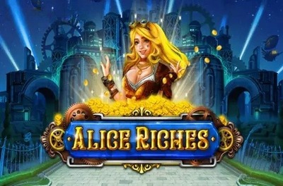 alice riches slot logo