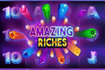 amazing riches slot logo