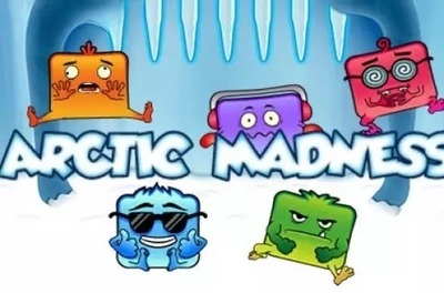 arctic madness slot logo