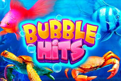 bubble hits slot logo