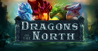 dragons of the north slot logo