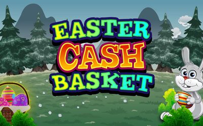 easter cash basket slot logo