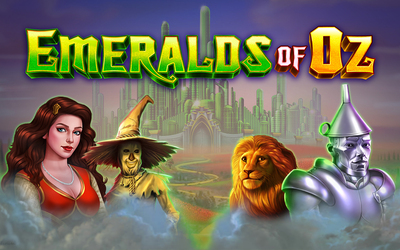 emeralds of oz slot logo