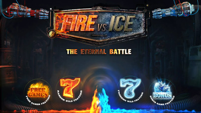 fire vs ice slot logo