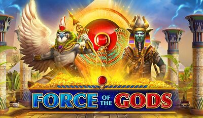 force of the gods slot logo