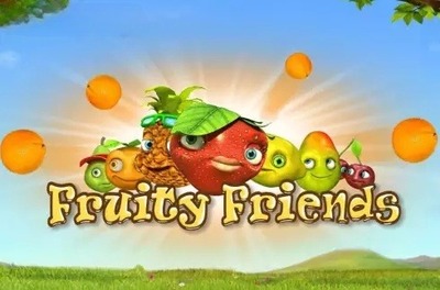 fruity friends slot logo