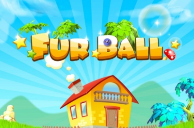 fur balls slot logo