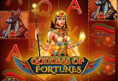 goddess of fortunes slot logo