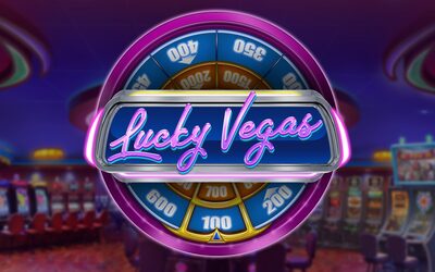 lucky vegas slot logo