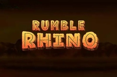 rumble rhino slot logo