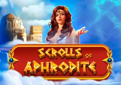 scrolls of aphrodite slot logo