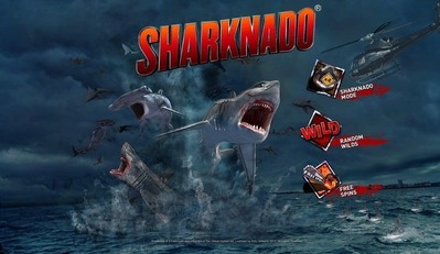 sharknado slot logo