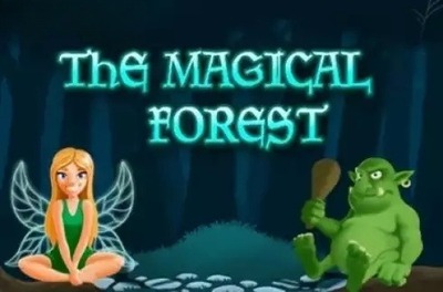 the magical forest slot logo