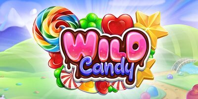 wild candy slot logo