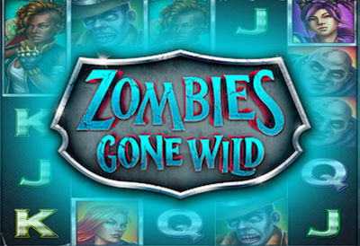 zombies gone wild slot logo