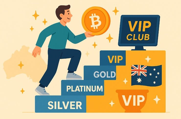 bitcoin cash casino vip program australia