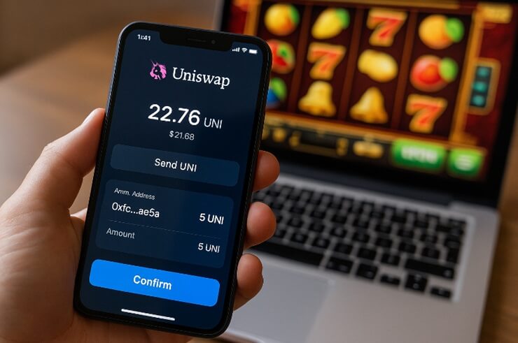 uniswap casino payments en