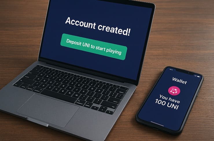 uniswap casino registration en