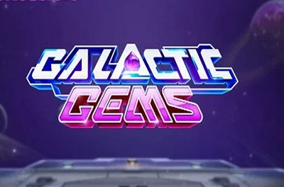 galactic gems slot logo