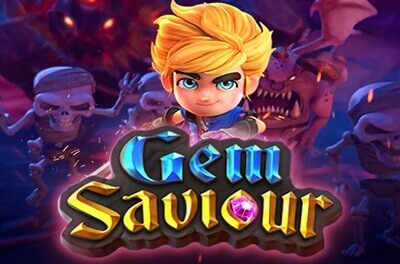 gem saviour slot logo