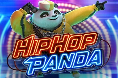 hip hop panda slot logo