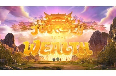 journey to the wealth slot logo