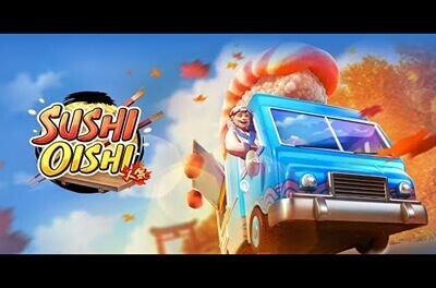 sushi oishi slot logo