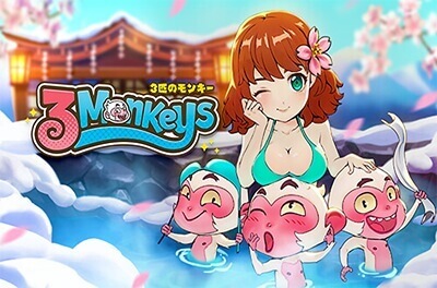 three monkeys slot logo