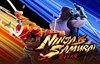 ninja vs samurai slot logo
