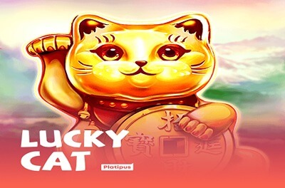 lucky cat slot logo