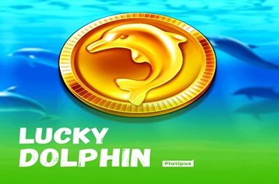 lucky dolphin slot logo